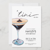 Invitation Un Tini Un Peu Plus Ancien Espresso Martini (Devant)