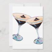 Invitation Un Tini Un Peu Plus Ancien Espresso Martini (Dos)