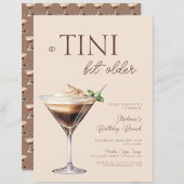 Invitation Un Tini Un Peu Plus Ancien Espresso Martini