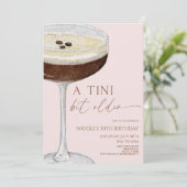 Invitation Un Tini Un Peu Plus Ancien Expresso Martini Annive (Debout devant)