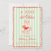 Invitation Un Tini Un Peu Plus Ancien Fête D'Anniversaire Occ (Devant)