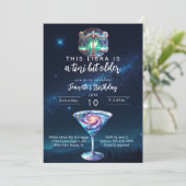 Invitation Un Tini Un Peu Plus Ancien Libra Zodiac Martini An (Debout devant)