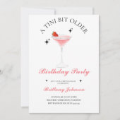 Invitation Un Tini Un Peu Plus Ancien Martini (Devant)