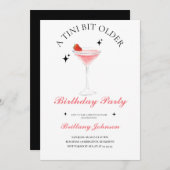 Invitation Un Tini Un Peu Plus Ancien Martini (Devant / Derrière)