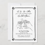 Invitation Un Tini Un Peu Plus Ancien Martini (Devant)