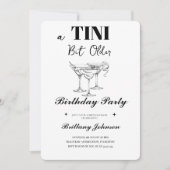 Invitation Un Tini Un Peu Plus Ancien Martini (Devant)