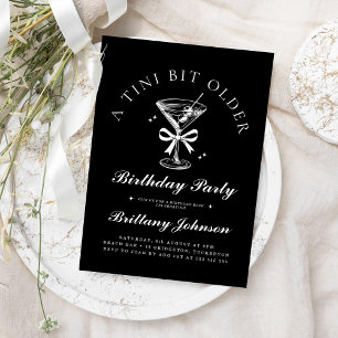 Invitation Un Tini Un Peu Plus Ancien Martini