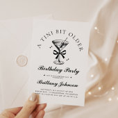 Invitation Un Tini Un Peu Plus Ancien Martini