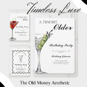 Invitation Un Tini Un Peu Plus Ancien Martini
