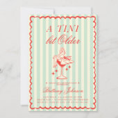 Invitation Un Tini Un Peu Plus Ancien Martini (Devant)