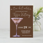 Invitation Un Tini Un Peu Plus Ancien, Martini Chocolat (Debout devant)