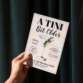 Invitation Un Tini Un Peu Plus Ancien Martini Cocktail Modern