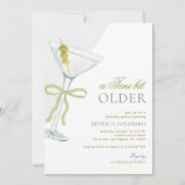 Invitation Un Tini Un Peu Plus Ancien Martini Olive (Devant)