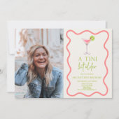 Invitation Un Tini Un Peu Plus Ancien Martini Rose (Devant)