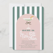 Invitation Un Tini Un Peu Plus Ancien Martini Rose Rétro Anni (Devant)