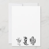 Invitation Un Tini Un Peu Plus Ancienne Cowgirl Occidentale F (Dos)