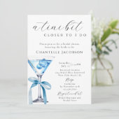 Invitation Un Tini Un Peu Plus Près Je Fais Fête des mariées  (Debout devant)