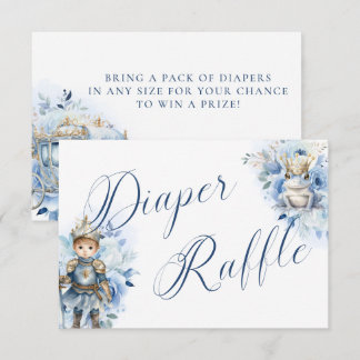 Invitation Un tirage au sort de couche de douche bleu royal P