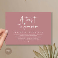 Un toast à l'éternité, Mariage Elopement Brunch Pa