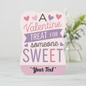 Invitation Un Traitement de la Saint-Valentin Pour Quelqu'un (Debout devant)