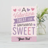 Invitation Un Traitement de la Saint-Valentin pour quelqu'un (Debout devant)