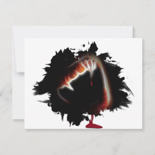 Invitation Un vampire dans l'embrasement de la mort Parti d'H