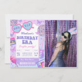 Invitation Un Ventilateur De Musique Dans Mon Anniversaire Ph (Devant)