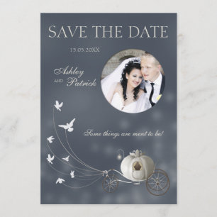 Invitation Un véritable conte de fées ajoutent votre mariage