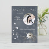 Invitation Un Vrai Conte de Fées Ajoutez Votre Photo Mariage (Debout devant)