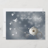 Invitation Un vrai Mariage de conte de fées (Devant)