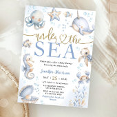 Invitation Under The Sea Ocean Animals Boy Baby Shower