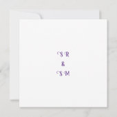 Invitation Under the Stars : Une célébration de l'amour (Dos)