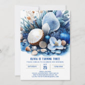 Invitation Undersea Adventure Boy Anniversaire (Devant)