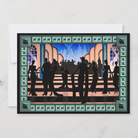 Invitation Une affaire élégante (Devant)