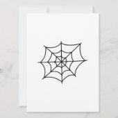 Invitation Une année Éffrayante Halloween Anniversaire Invita (Dos)