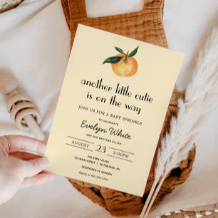 Invitation Une autre petite mignonne est sur le chemin Baby S