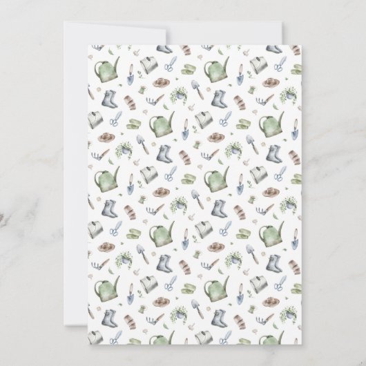 Invitation Une autre petite source sur le chemin Baby Invitat (Dos)