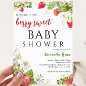 Invitation Une Baby Shower Fruitée et Douce