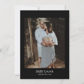 Invitation Une Baby Shower Halloween un peu rose pour bébé (Dos)