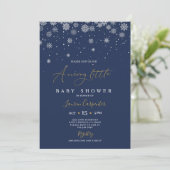 Invitation Une Baby Shower Joyeuse (Debout devant)