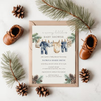 Une Baby Shower Noël pour un Petit Garçon Joyeux