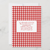 Invitation Une Baby Shower Petit Boulette (Dos)