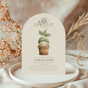 Invitation Une Baby Shower pour un Petit Germe