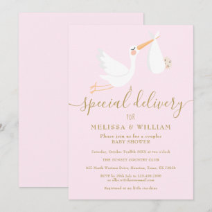 Invitation Une Baby Shower / Sprinkle Spéciale pour les Futur