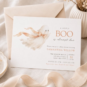 Invitation Une Baby Shower « Un Petit Chou » à l'aquarelle po