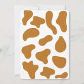 Invitation Une Baby Shower Western avec une petite corde de c (Dos)