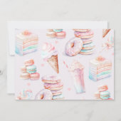 Invitation Une belle année 1ère photo d'anniversaire (Dos)