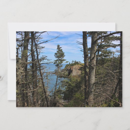 Invitation Une caverne éloignée (Devant)