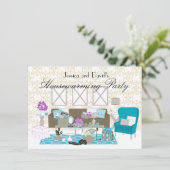 Invitation Une chambre cadeau (Debout devant)