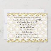 Invitation Une chambre cadeau (Dos)